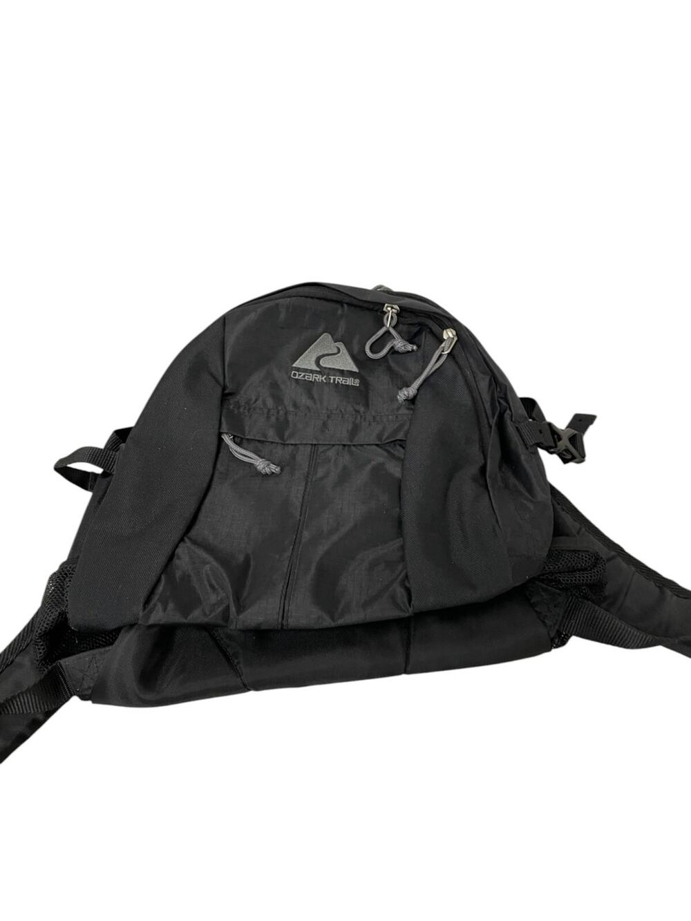 Ozark Trail Black Daily Backpack School Hiker Outdoor Polyester Adult 25 Liter